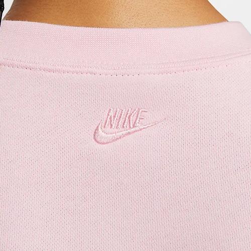 Nike Women's Long-Sleeve Sports Sweatshirt Autumn Pink