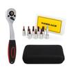 1/4" Torque Ratchet Wrench Set Bicycle Repair Tools For Vehicle Bike Socket Screwdriver Kit Cycling Allen Key Spanner Hand Tool