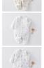 Baby Padded Romper: Warm, Boneless, Thickened Cotton, Double-Breasted, Perfect for Autumn and Winter - 40g Children's Crawling Suit
