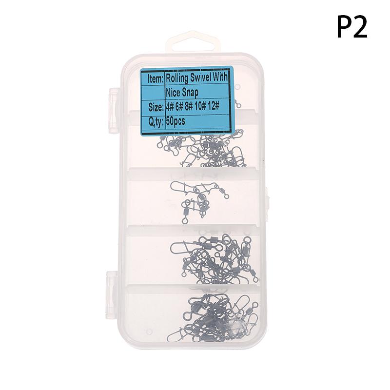

100 шт./кор. нержавеющая сталь рыболовный соединительный штифт 4# 6# 8#10#12# подшипник вертлюг с защелкой рыболовный крючок аксессуары для приманки 50pcs
