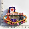 America Tourism Souvenirs Fridge Magnets United States Las Vegas Travelling Fridge Stickers Home Decor Wedding Gifts