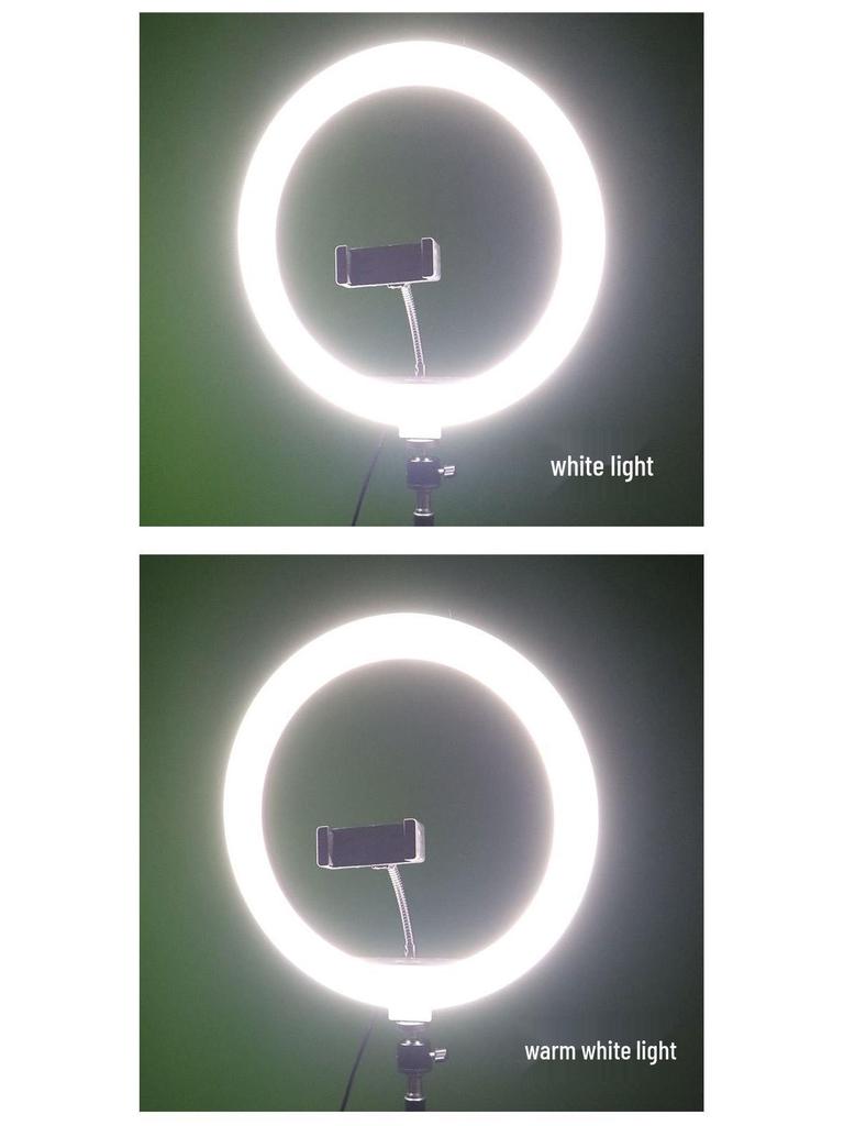 Portable Ring Light Stand with Large Aperture for Beauty and Streaming
