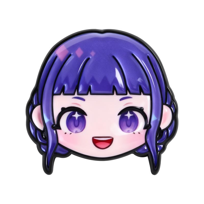 Koreanische POP Girlband Emaille-Pins Cartoon Dämonenjäger Broschen Anstecknadeln Kleidung Anime Schmuck Geschenk für Fans Freunde