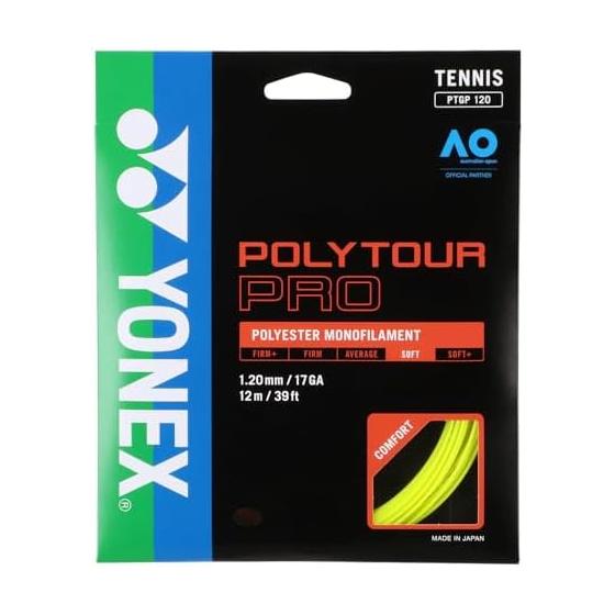 YONEX Hardball Tennis Gut Polytour Pro 120 PTGP120