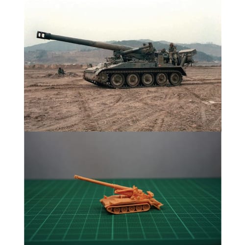 1/144 USA M110 203mm SPG (fine detail) Resin Kit