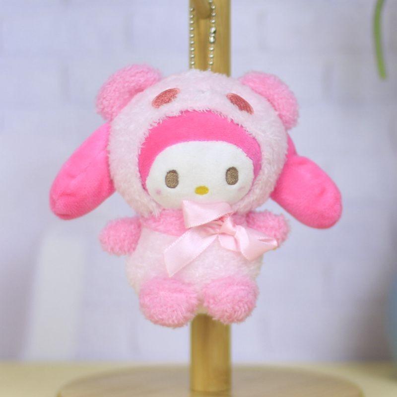 Adorable Sanrio Plush Toys Kuromi Cinnamoroll My Melody Pompompurin 12cm Short Plush