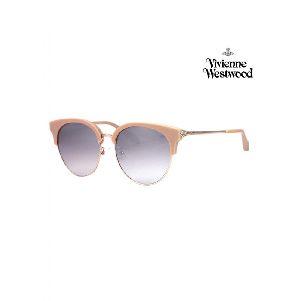

Vivienne Westwood Vivienne Westwood Vw952s 05 Ripper Round Half Rimmed Mirror Lens Luxury Sunglasses VW952S05R