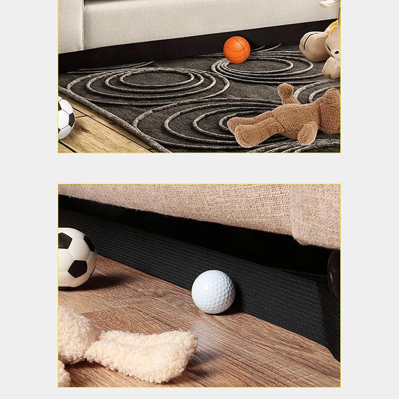 3/6/10M Sofa Toy Blocker Dustproof Adhesive Strap Under Couch Blocker Adjustable Sofa Edge Baffle Fixed Strap Interceptor