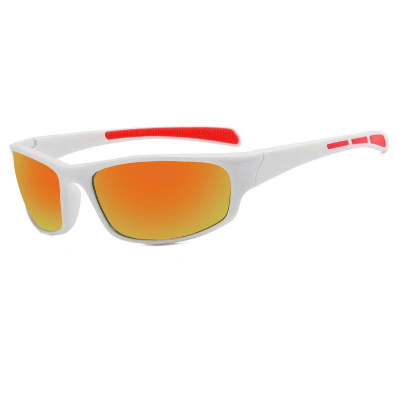 New outdoor sports sunglasses for men and women, fashionable colorful small-frame cycling glasses