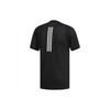 adidas T Shirts Men's Black Crew Neck Moderate Straight Fit DX9505