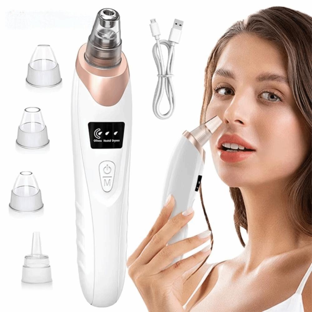 3 Saugmodi Elektrischer Mitesserentferner Tiefenreinigung Gesichtswaschgerät Gesichtsporen