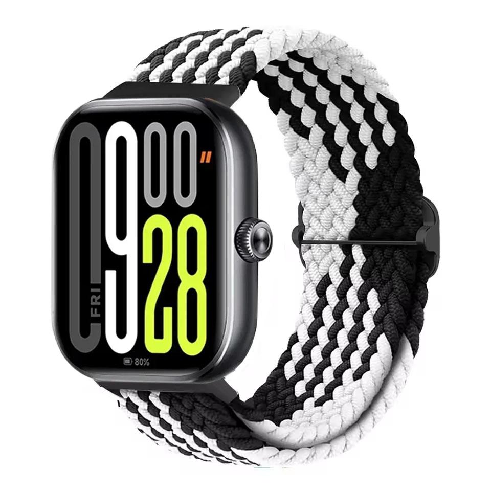 Nylon-Schlaufenarmband für Redmi Watch 4-5-6 Original geflochtenes Armband Xiaomi Miband 8 Pro Stoff-Armband für Miband 9 Pro Correa