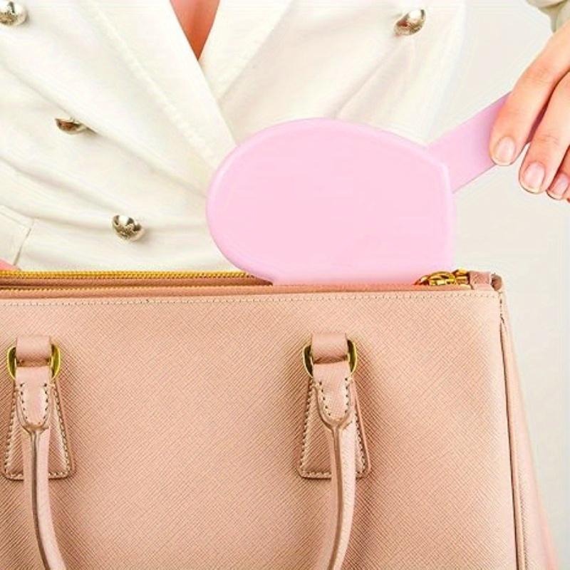 Cute Heart-shaped Handheld Makeup Mirror 5/10pcs Portable Small Kawaii Love Mirror As A Mini Gift for Ladies Princesses Party