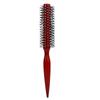 Round Styling Hair Brush Anti Static Handle Reduce Frizz Wooden Curling Roll Hairbrush for Salon Home Use L 8.9 X 1.7in