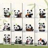 Cute Panda Construction Blocks Diy Blocks Micro Blocks Creative Panda Animal Toys Diamond Blocks Toys For Kids Young Boys Girls Gifts