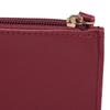 Women's Vintage Long Wallet PU Leather Zipper Soild Color Large Capacity Card Holder Clutch Purse Bag