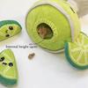 Lemon Tall Cup Pet Toy - Cute Lemon Slice Design Suitable for Cats Dogs Interactive Play Emotional Relief Great for Dogs Toys
