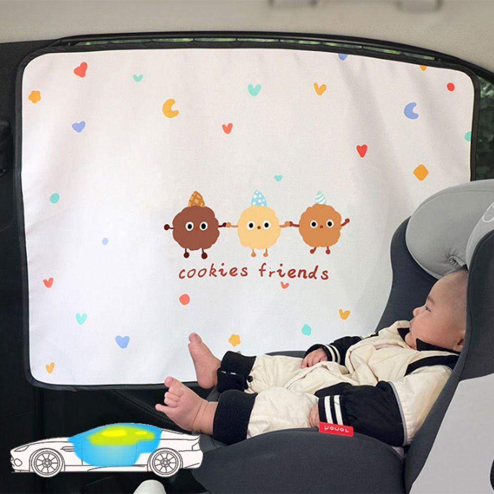 UV Protection Car Blackout Curtain Embedded Rail Vehicle Privacy Shades Auto Supplies