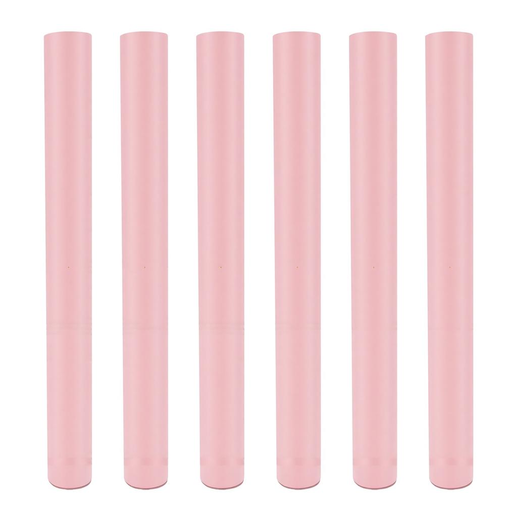 6 Pcs Foam Hair Rollers No Heat Gentle Long Lasting Curls Heatless Curlers for Long Hair Pink