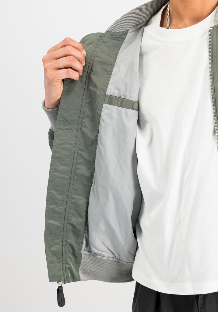 Зимняя куртка Alpha Industries MA-1 TTC (126101) vintage green/silver