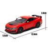 1/38 Scale 2024 Ford Mustang Dark Horse Alloy Diecast Pull Back Classical Miniature Toy Car Model Collection Children Gifts