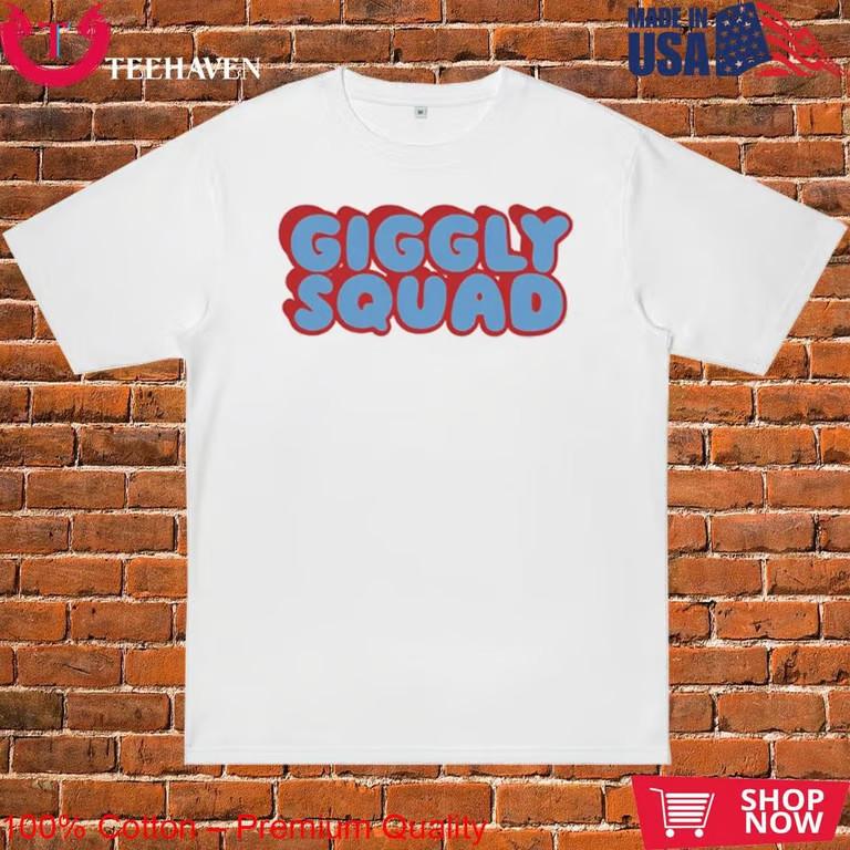 Giggly Squad Bubble Logo Graphic T-Shirt Unisex T-Shirt L