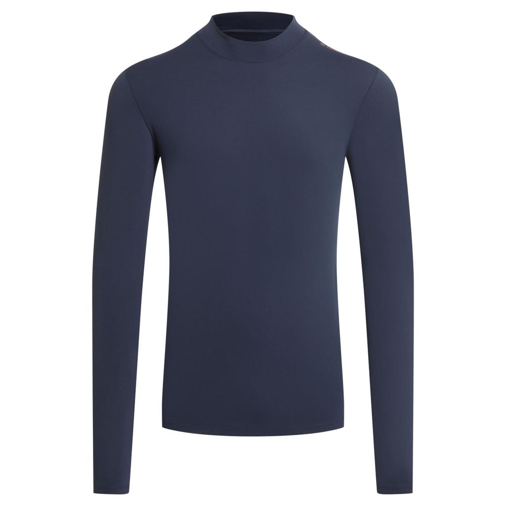 CRAGHOPPERS Mens Mock Neck Long-Sleeved Golf Top