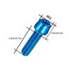6pack Bike Brake Calipers Bolts Stainless Steel Screw Calipers Screws Retainers for Accessory Mounting