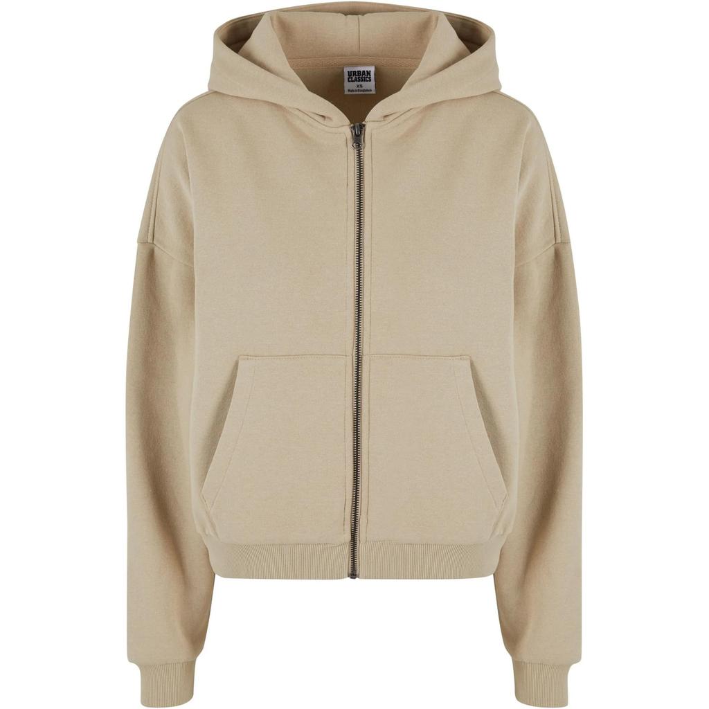 Urban Classics Womens/Ladies Boxy Full Zip Hoodie