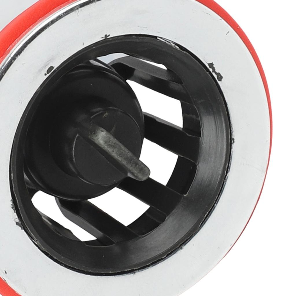 White Plastic Drain Cover 6 7 3cm for Sewer Block and Debris Filtration