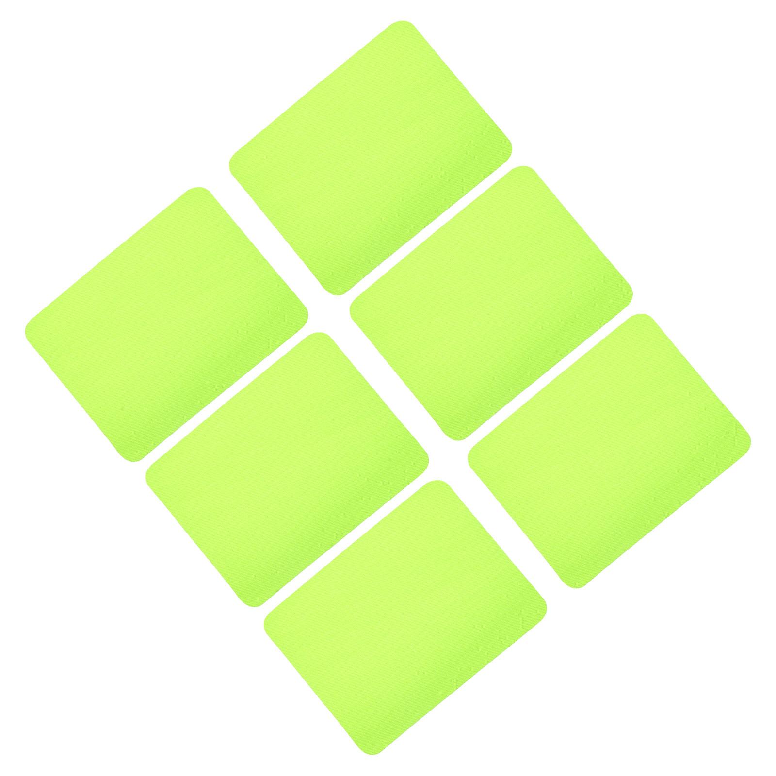 

6 шт. пришивных заплаток, заплатки для ремонта ткани, пришивная ткань для ремонта, сиреневые, для ремонта одежды, брюк, сумок, для заделывания дыр, 4,9 x3,7 флуоресцентный зеленый