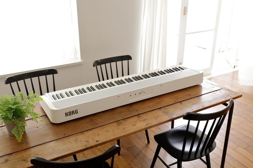 Digital Piano B2+ 88-Key Beginner-Friendly USB-Type C White