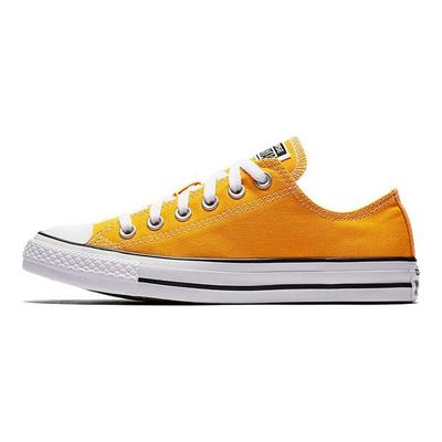 Chuck Taylor All Star Cor Sazonal Cano Baixo Bico Redondo Cadarço Antiderrapante Resistente a Impactos Tênis de Lona de Cano Baixo Tênis Unissex 159676C