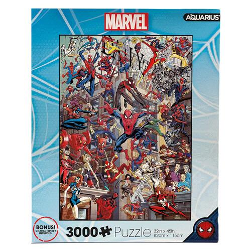 Marvel Spider Man-puslespill 3000 stk (Helter)