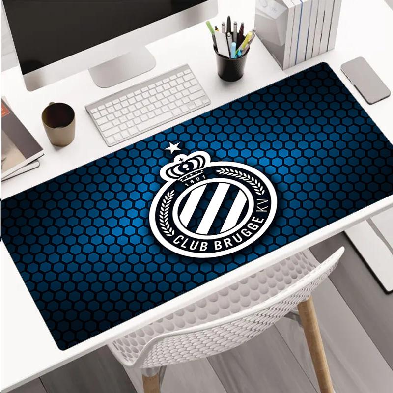 Golden Club Atletico Emblem Mouse Pad, Rubber Base, Mouse Pad for Gamers and Office Use, Gaming Desk , Easy To Clean Mat Christmas fan gifts