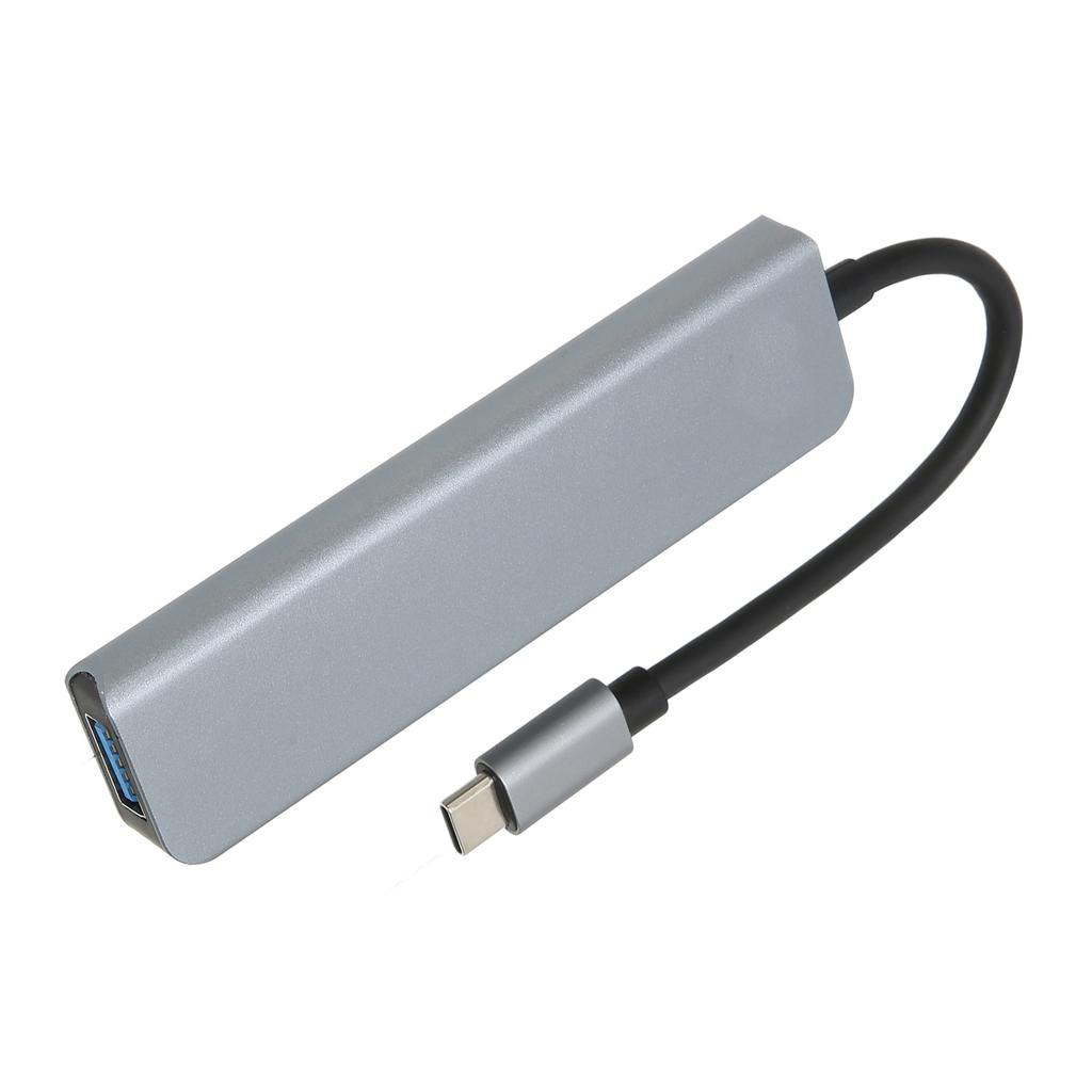 USB C 3.0 Hub Ultra Slim Plug and Play 5 In 1 5Gbps Hi Speed USB Multiport Hub Adapter for PC Laptop Printer USB Flash