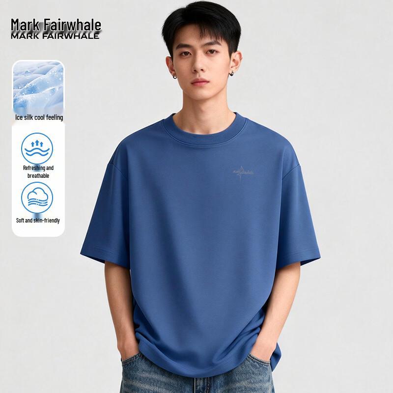 Mark Fairwhale Men's Ice Silk Short Sleeve T-Shirt