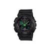 Men Liquid Crystal/Analog Dual Display Series Black Watch GA-100C-1A3 GA-100C-1A3