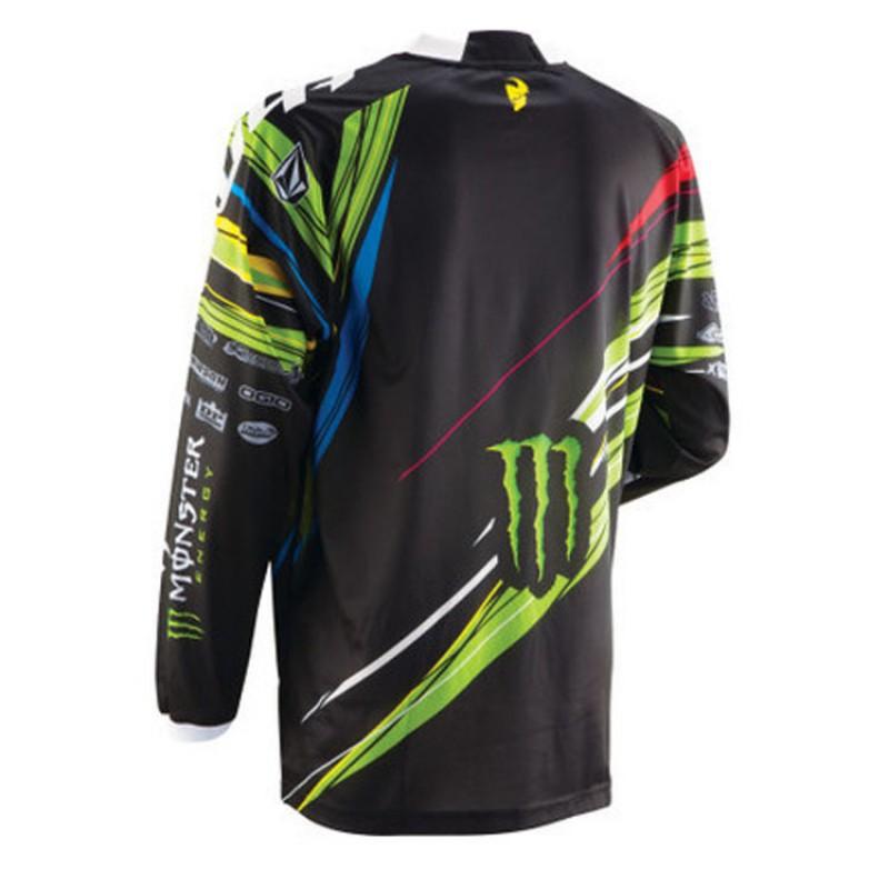 Mens Breathable Motorcycle Riding Jersey Downhill MTB Cycling Lightweight Sportswear