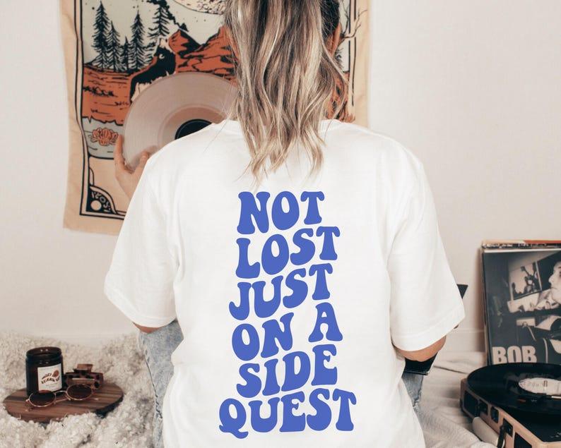 New Summer Side Quest Tshirt Side Quests Shirt Side Quest Shirt Techno Tshirt Techno Shirt House Music Shirt