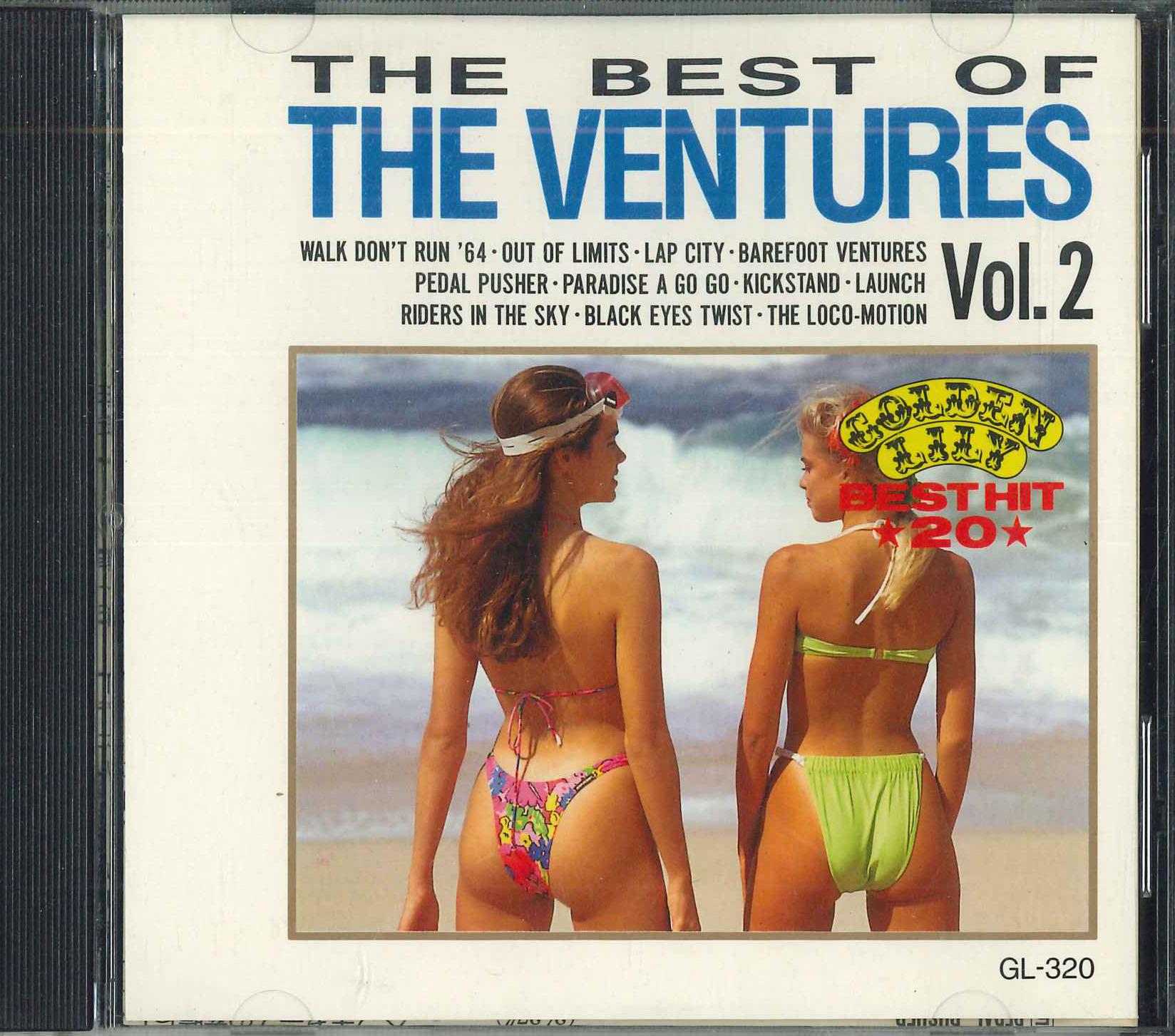 

CD VENTURES - Best Hit20 Vol.2 GL320 TONE Japan Rock Used