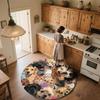 Cute Animals pattern round rug,Carpet Rug for Living Room Bedroom Playroom ,Non-slip Floor Mat,Holiday Gifts and Birthday Gifts.