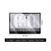 For Tesla Model Y Juniper Model 3 Highland Front Navigation Tempered Film Rear Screen Tempered Glass Film Anti-explosion Protect