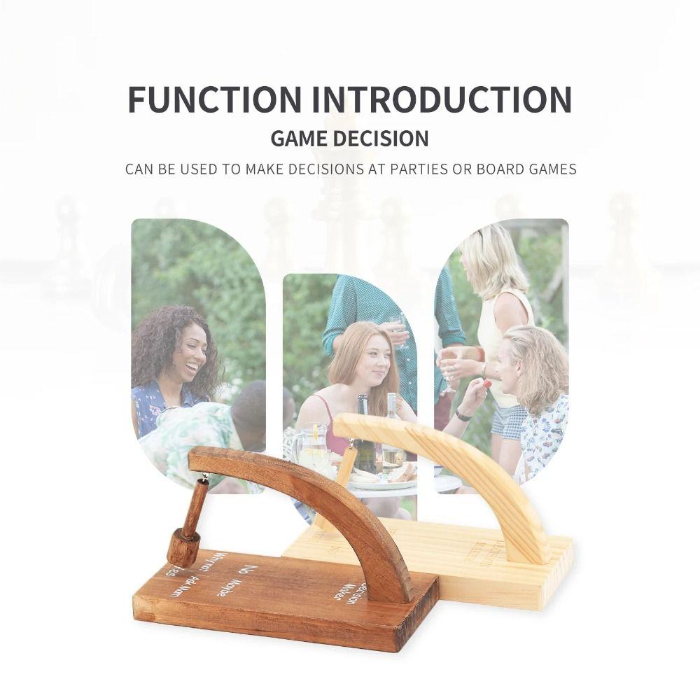 Håndlaget Beslutningstaker Pendel Magnetisk Bordspill Leke Svingende Pendel Ornament Hjem