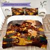 Minecraft Pixel Character Heads Bedding 1 Duvet Cover 2 Pillowcase Without Core Without Core Soft And Comfortable Christmas Birthday Gift