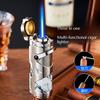 3-in-1 Multi-functional Cigar-specific Lighter When Used Moxibustion Directly Shoots Cigar Into Blue Flame Cigarette Accessories