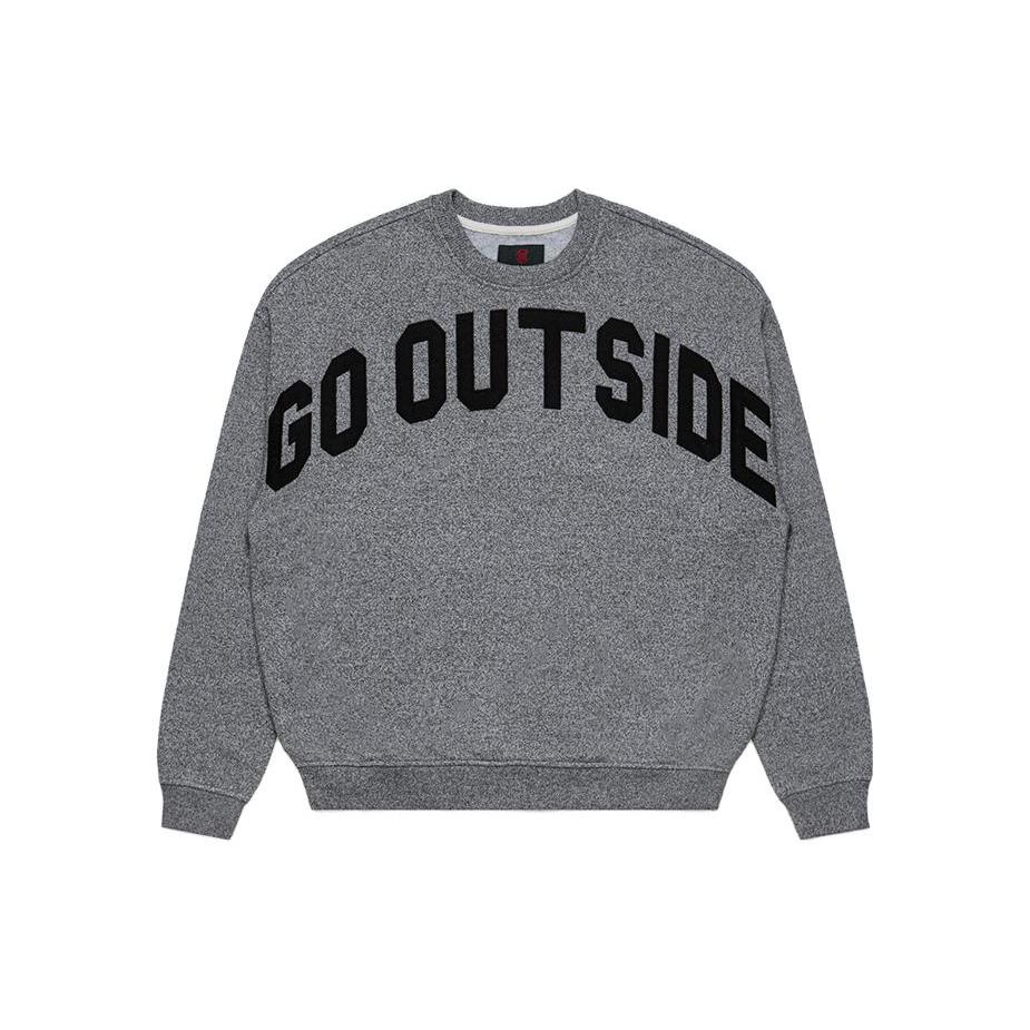 CLOT X ROOTS Sweatshirts Unisex Crew Neck Moderate Straight Fit CLSS23F90006