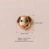 Adjustable Pendant Pet Dog Necklace Gold Plated Photo Locket Necklace  Women Girls