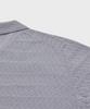 Yaichi Jacquard Knit Polo - Glacier Gray