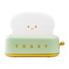 Moin Moin Lamp Electric Toast Bread Toaster White Warm Bulb Color Green Orange LED Light Brightness Adjustment Bright Stepless Dimming Sleep Timer